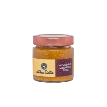 MARMELLATA DI MANDARINI - Szicilíai mandarin lekvár 210g