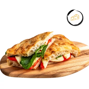 Rukkola-Caprese Focaccia