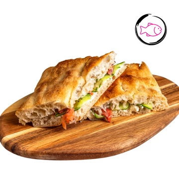 Rukkola Salmone Focaccia 