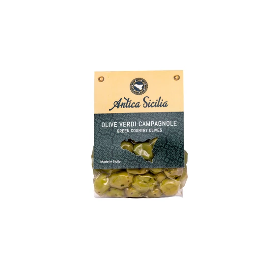 OLIVE VERDE CAMPAGNOLE -Zöld olívabogyó 350g